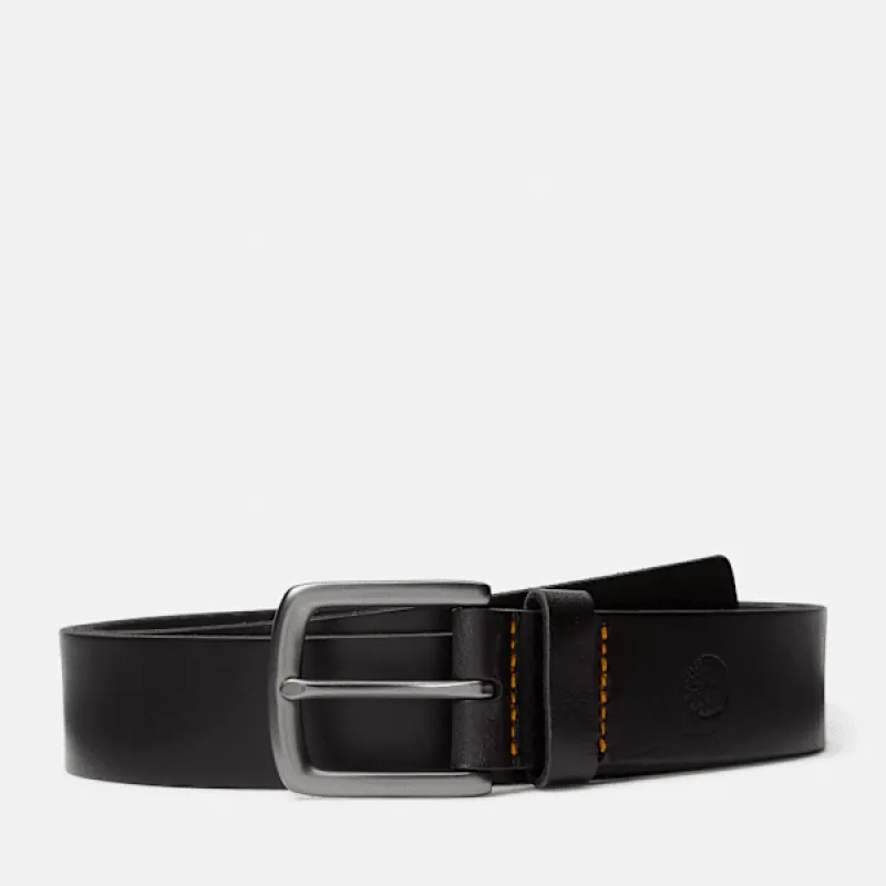 Timberland Men's Glen Oak Leather Belt made by Timberland