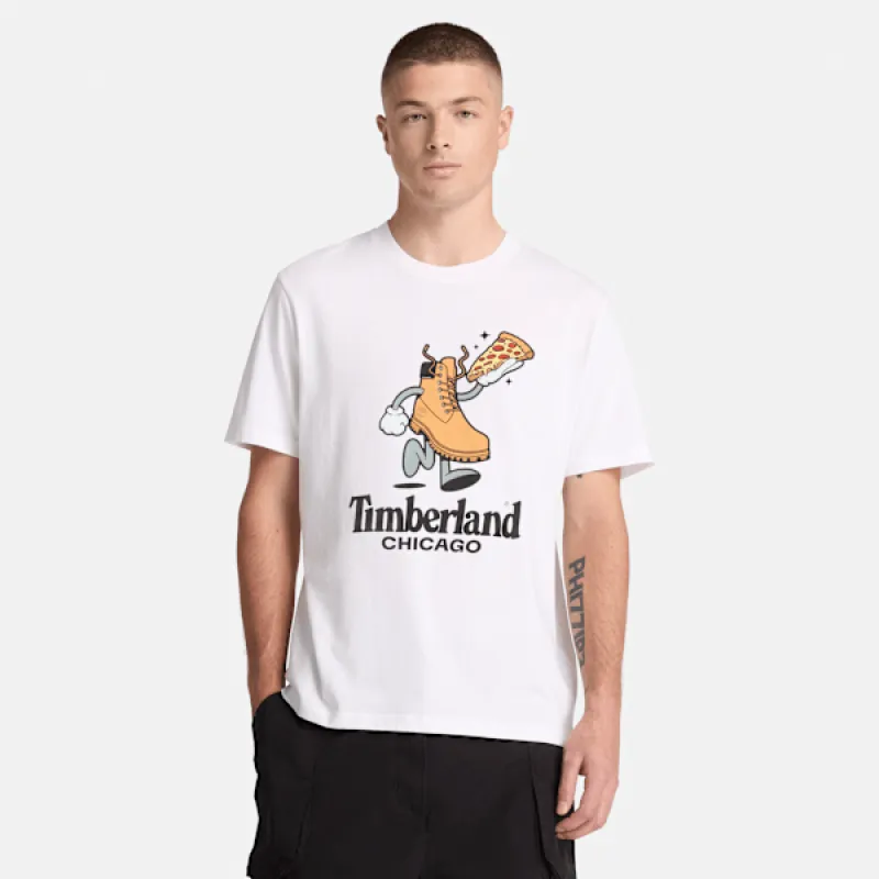 Timberland Men's Graphic City T-Shirt made by Timberland