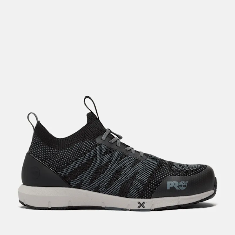 Men's Timberland PRO® Radius Knit Comp-Toe Slip-On Work Sneaker made by Timberland