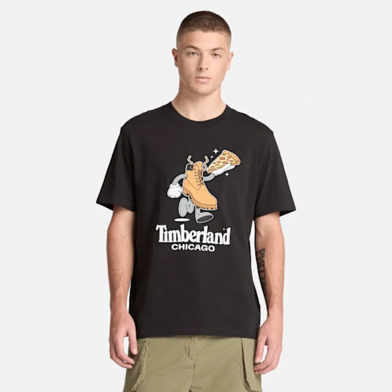Timberland Men's Graphic City T-Shirt made by Timberland
