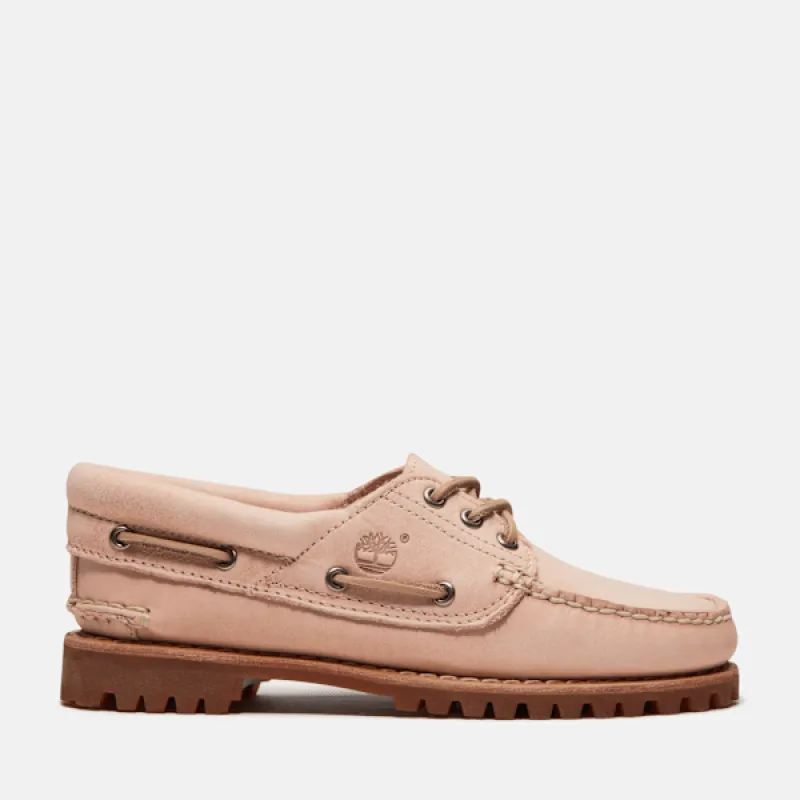 Women's Timberland® Authentic 3-Eye Boat Shoe made by Timberland