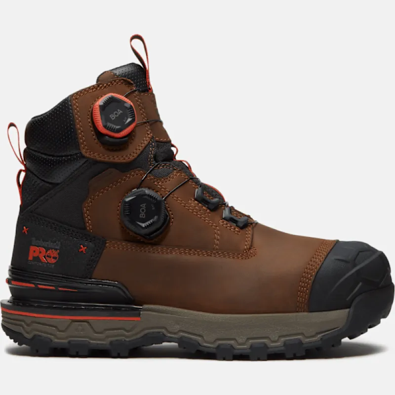 Men's Timberland PRO® Boondock Ultralight 6" Composite-Toe Work Boot with BOA® Fit System made by Timberland