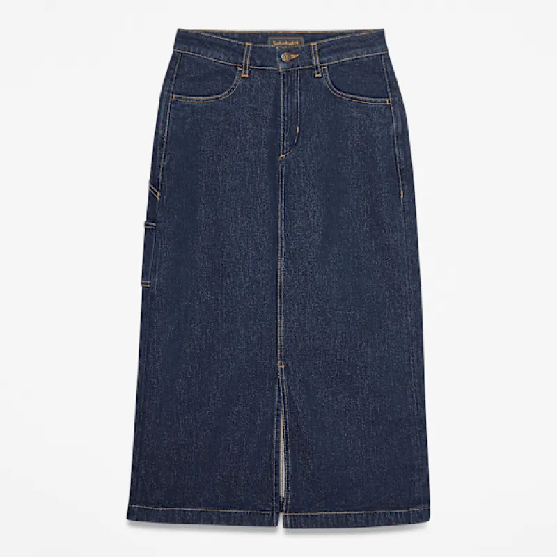 Timberland Women's Long Denim Skirt made by Timberland