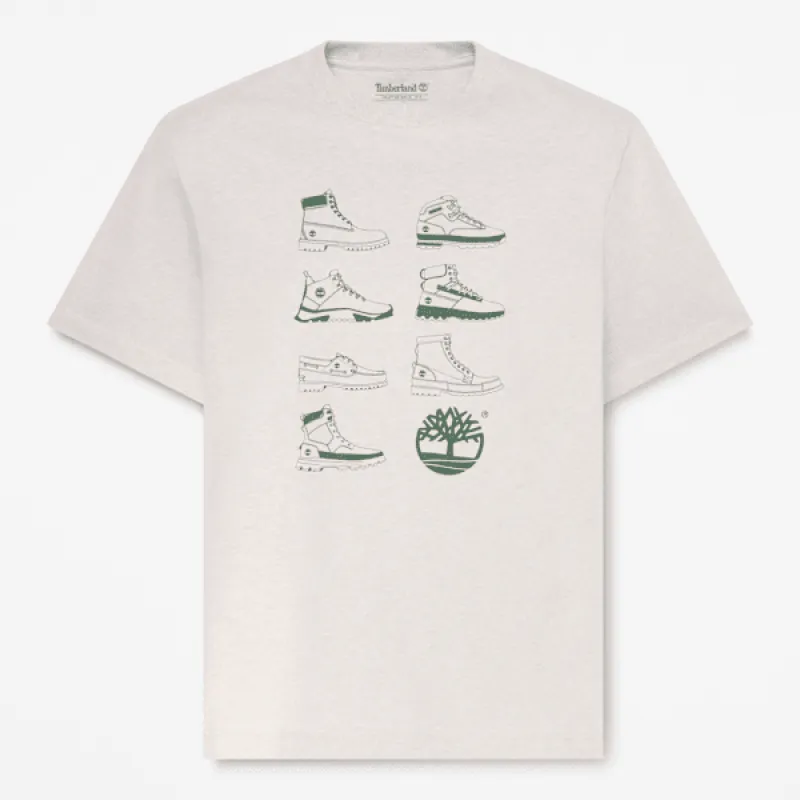 Timberland Men's Iconic Footwear Short-Sleeve T-Shirt made by Timberland