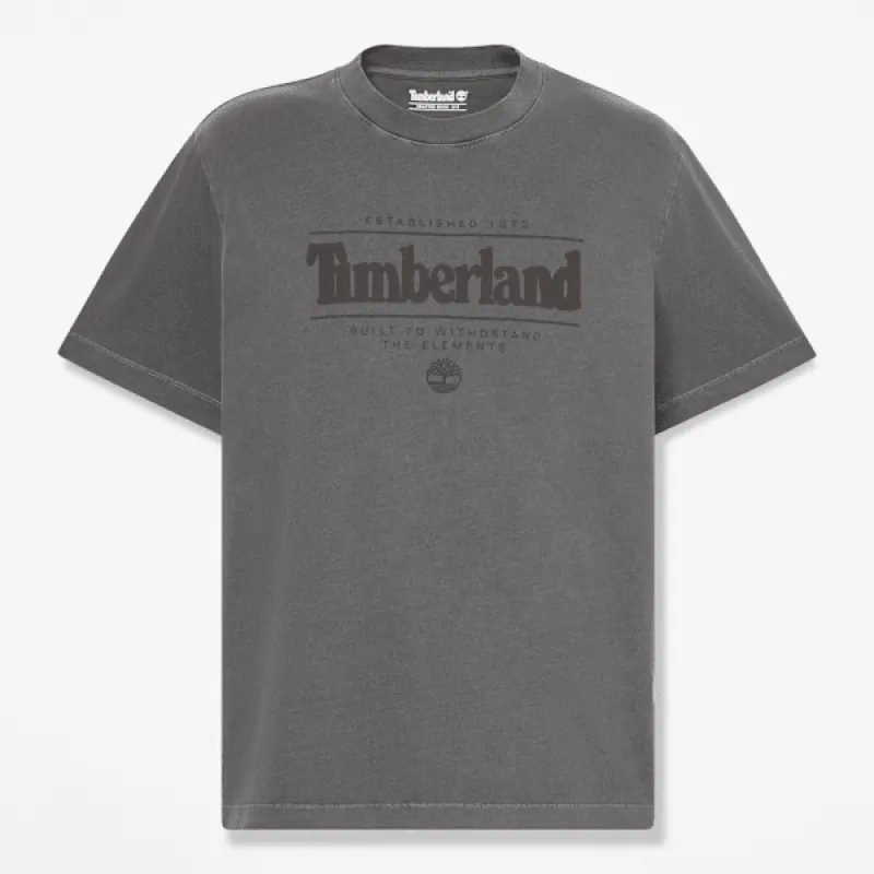 Timberland Men's Garment Dye Short-Sleeve T-Shirt made by Timberland