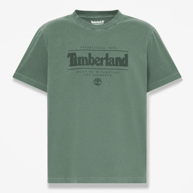 Timberland Men's Garment Dye Short-Sleeve T-Shirt made by Timberland