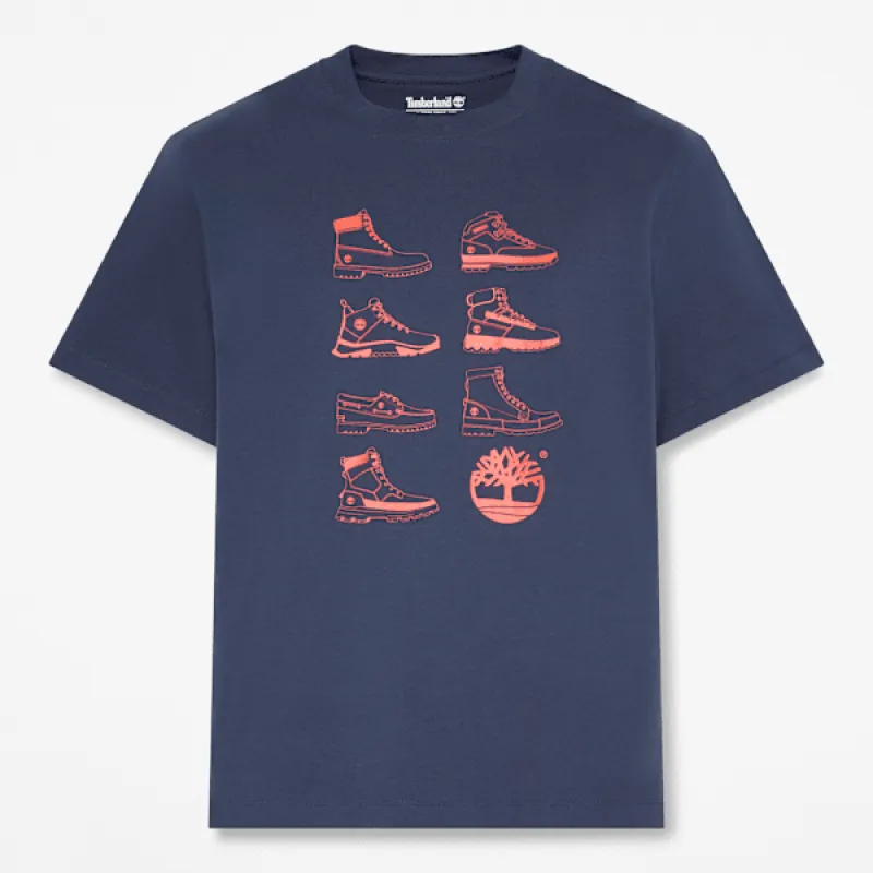 Timberland Men's Iconic Footwear Short-Sleeve T-Shirt made by Timberland