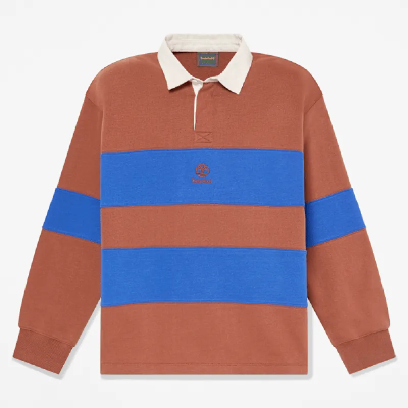 Timberland Men's Rugby Polo Sweatshirt made by Timberland