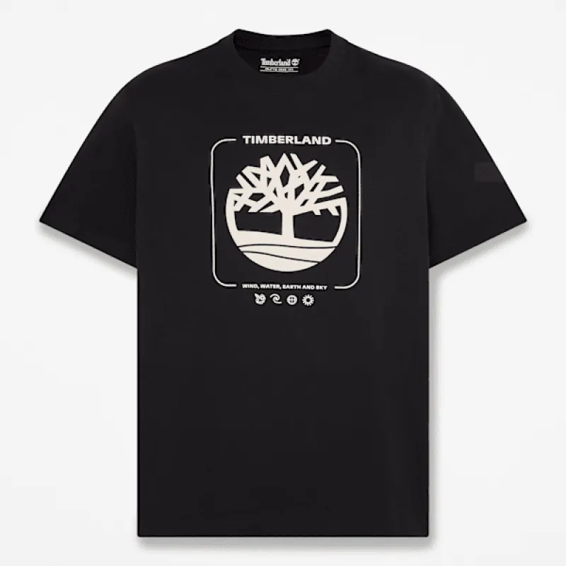 Timberland Men's Tree Graphic T-Shirt made by Timberland