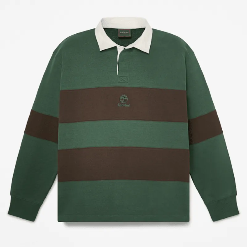 Timberland Men's Rugby Polo Sweatshirt made by Timberland