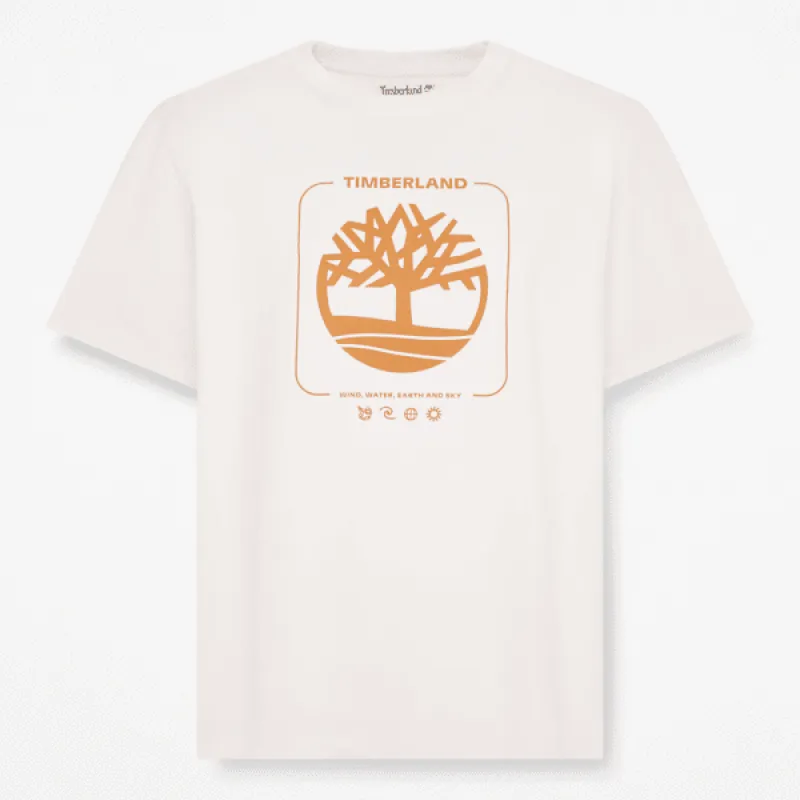 Timberland Men's Tree Graphic T-Shirt made by Timberland