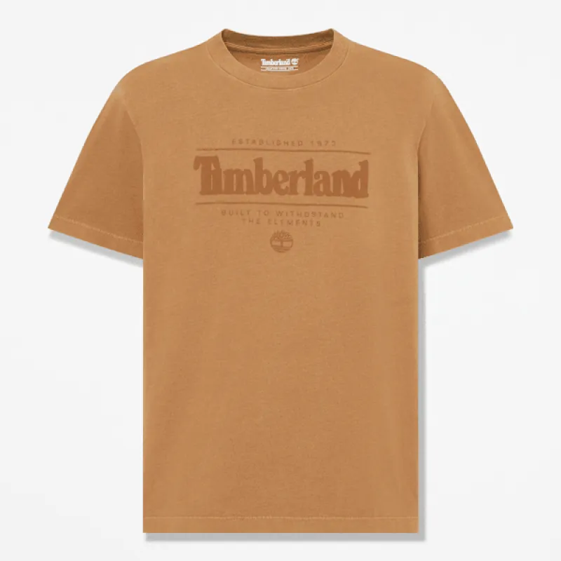 Timberland Men's Garment Dye Short-Sleeve T-Shirt made by Timberland