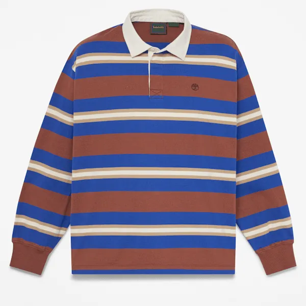 Timberland Men's Long-Sleeve Rugby Polo sold by Timberland