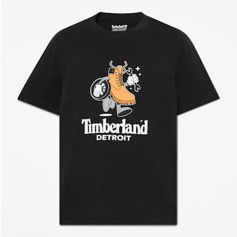 Timberland Men's Graphic City T-Shirt made by Timberland