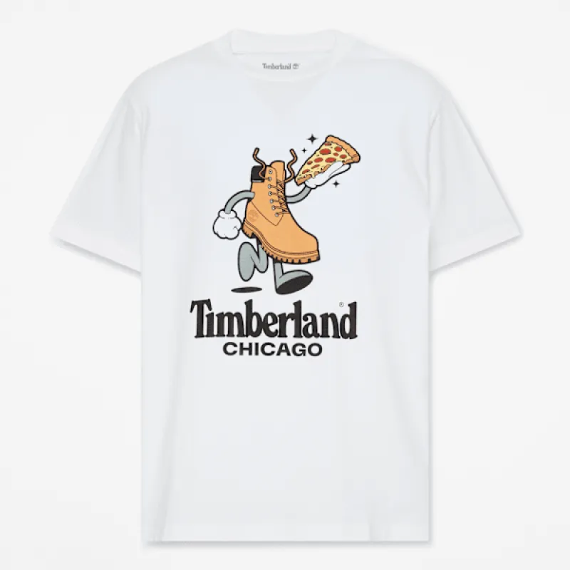 Timberland Men's Graphic City T-Shirt made by Timberland