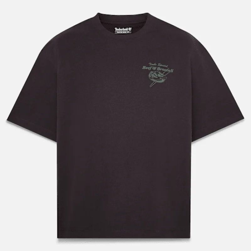 Timberland Men's Beef & Broccoli Graphic T-Shirt made by Timberland
