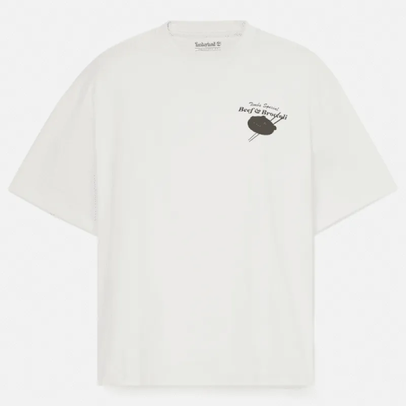 Timberland Men's Beef & Broccoli Graphic T-Shirt made by Timberland