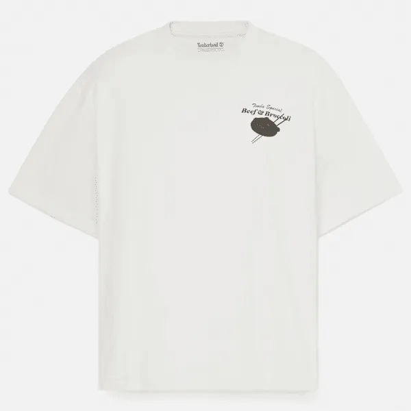 Timberland Men's Beef & Broccoli Graphic T-Shirt sold by Timberland