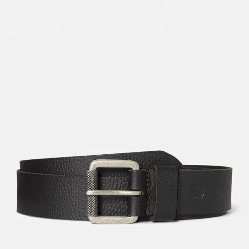 Timberland Men's Milled Leather Belt made by Timberland