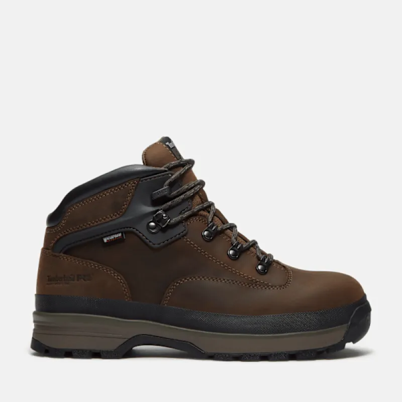 Men's Timberland PRO® Euro Hiker XT Alloy-Toe Waterproof Mid Boot made by Timberland