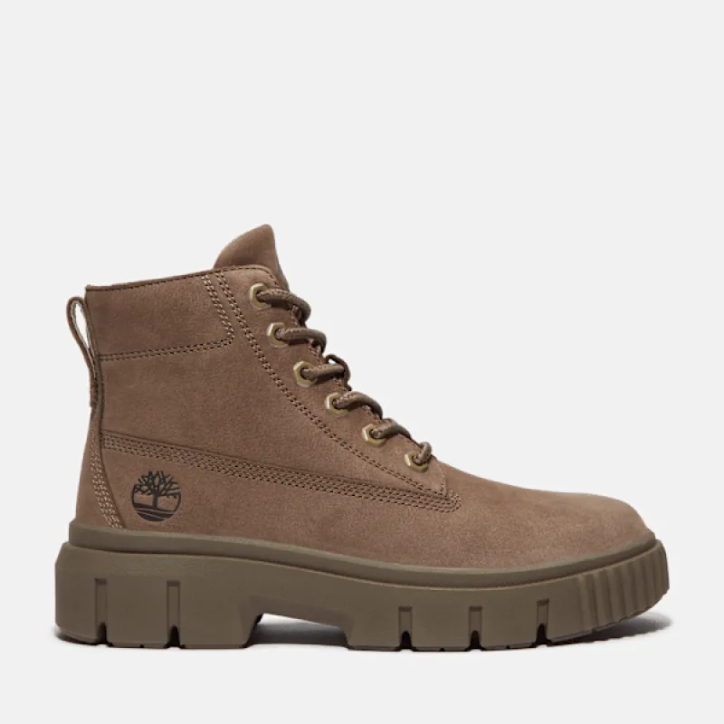 Timberland Women's Greyfield Mid Lace-Up Boot made by Timberland