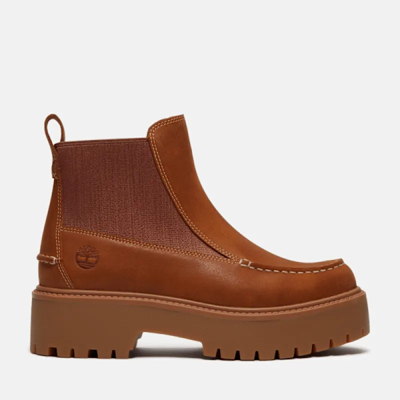 Timberland Women's Stone Street Platform Chelsea Boot made by Timberland