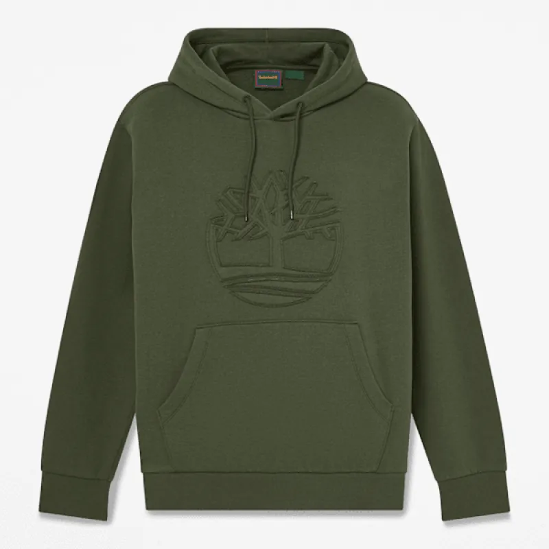Timberland Men's Wareham Tree Logo Patch Hoodie made by Timberland