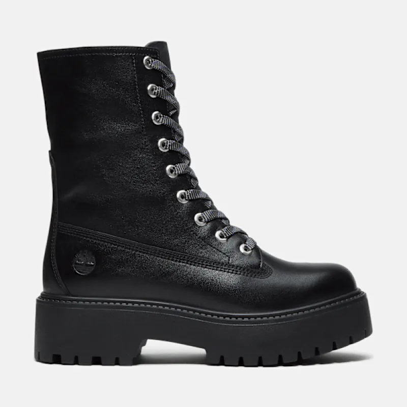 Timberland Women's Stone Street Platform Mid Boot made by Timberland