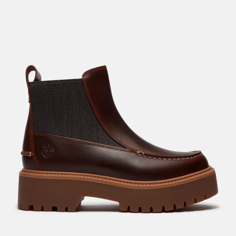 Timberland Women's Stone Street Platform Chelsea Boot made by Timberland