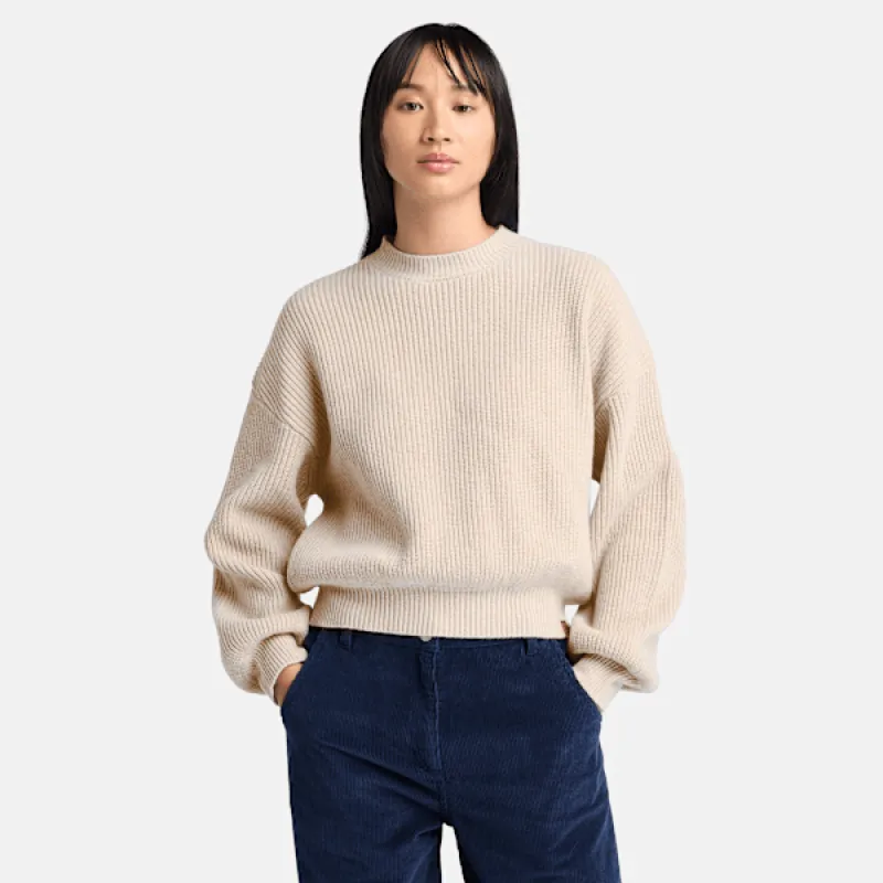 Timberland Women's Wool Blend Crew Sweater made by Timberland