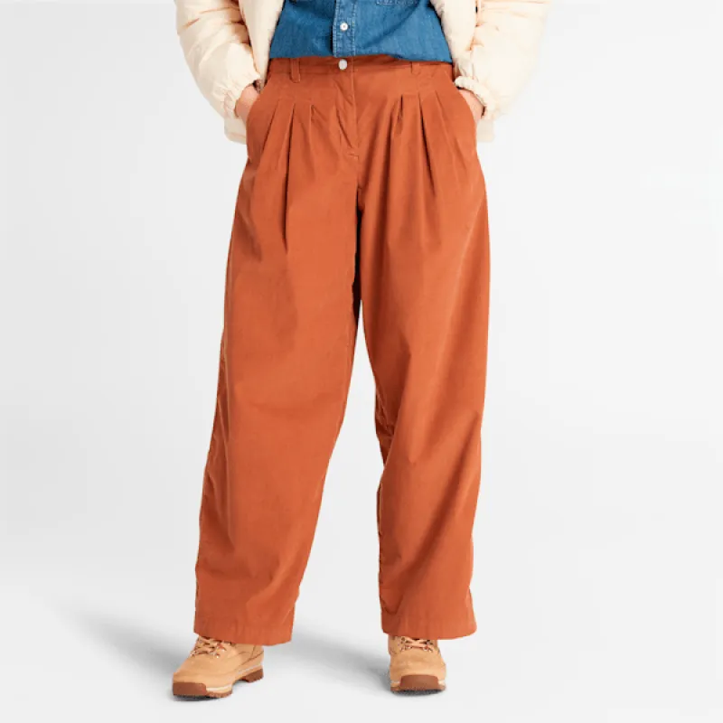 Timberland Women's Needle Corduroy Wide Leg Pant made by Timberland