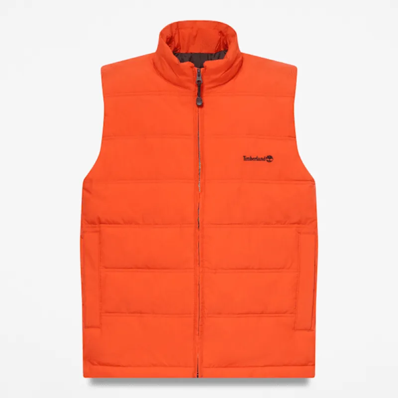 Timberland Men's Axis Peak Water Repellent Puffer Vest made by Timberland
