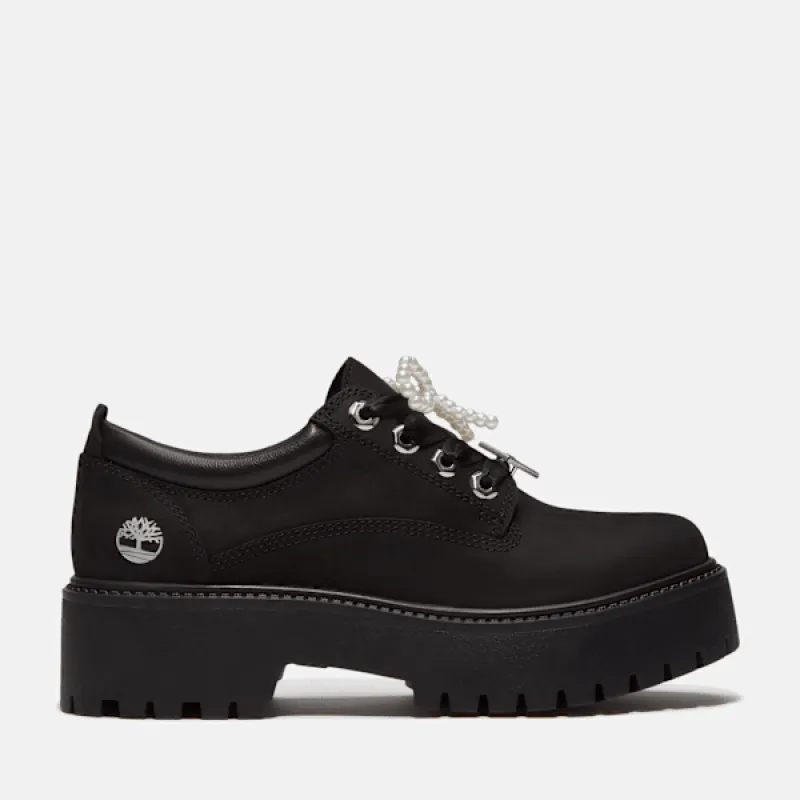 Timberland Women's Stone Street Platform Moc Toe Shoe made by Timberland