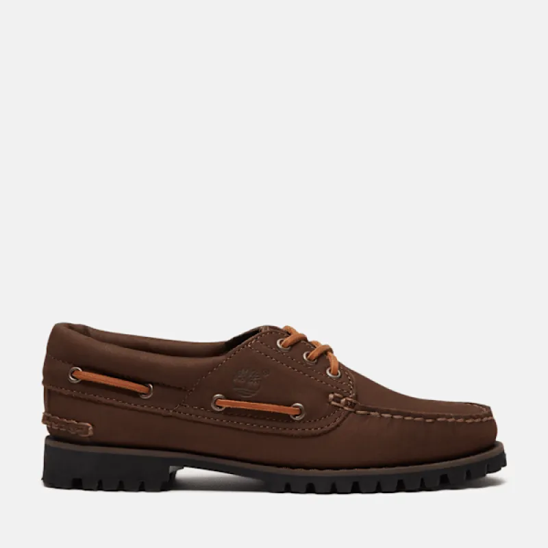 Women's Timberland® Authentic 3-Eye Boat Shoe made by Timberland