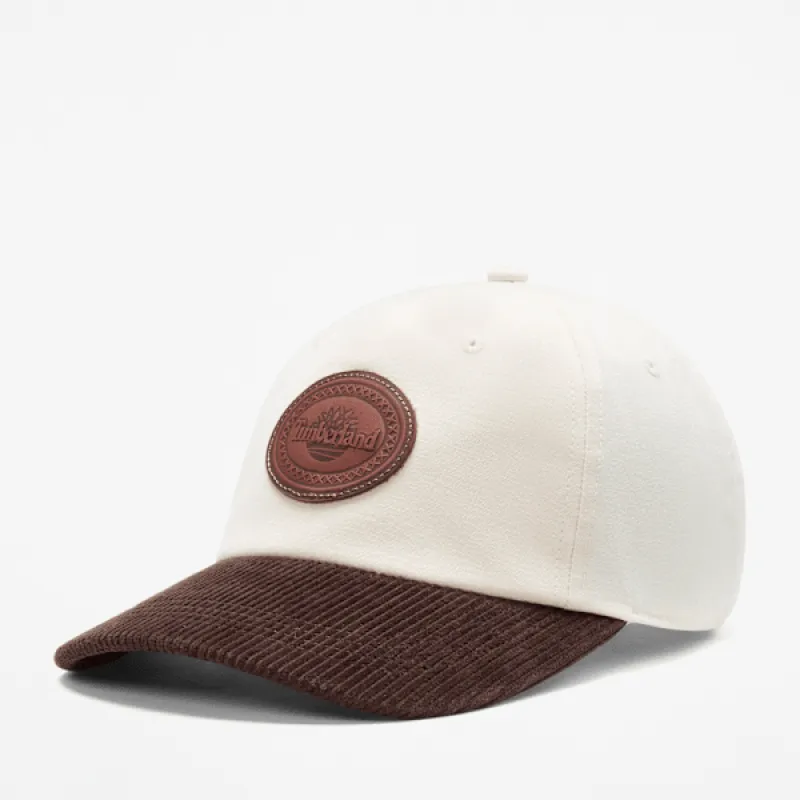 Timberland Men's Canvas and Cord Baseball Cap made by Timberland