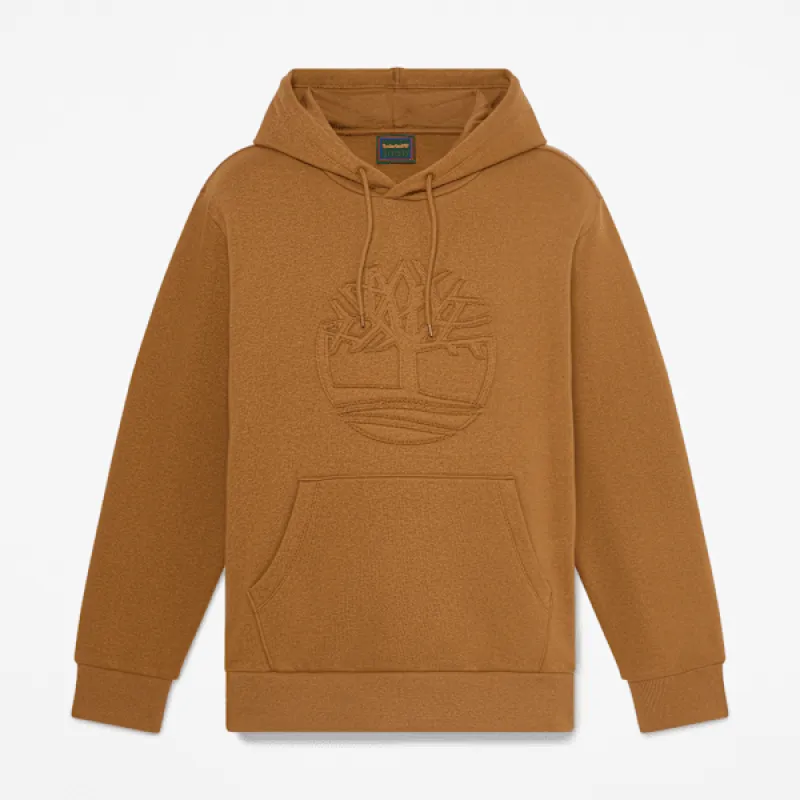 Timberland Men's Wareham Tree Logo Patch Hoodie made by Timberland