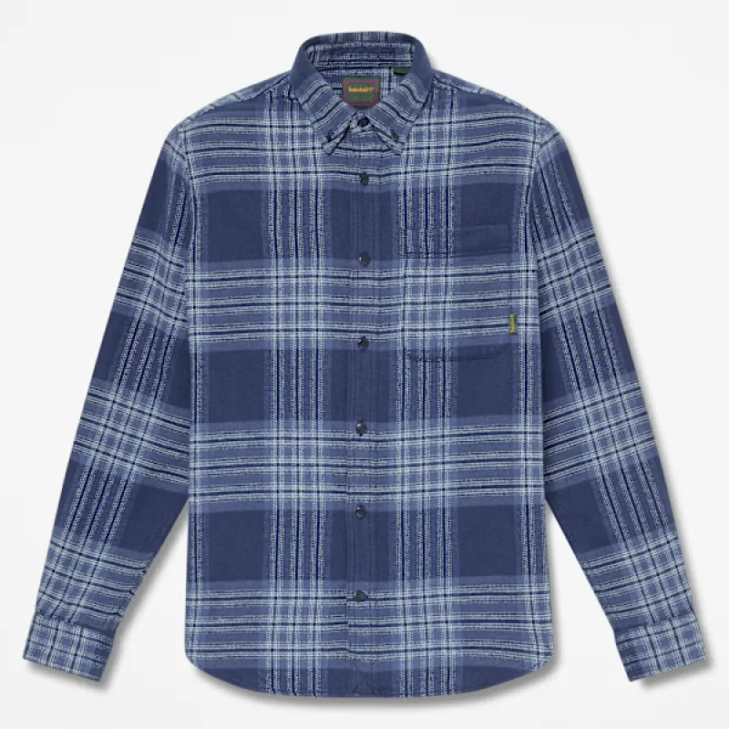 Timberland Indigo Check Regular Shirt made by Timberland