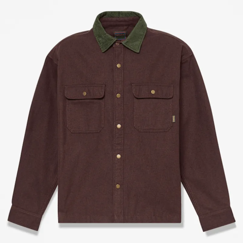 Timberland Men's Herringbone Overshirt made by Timberland