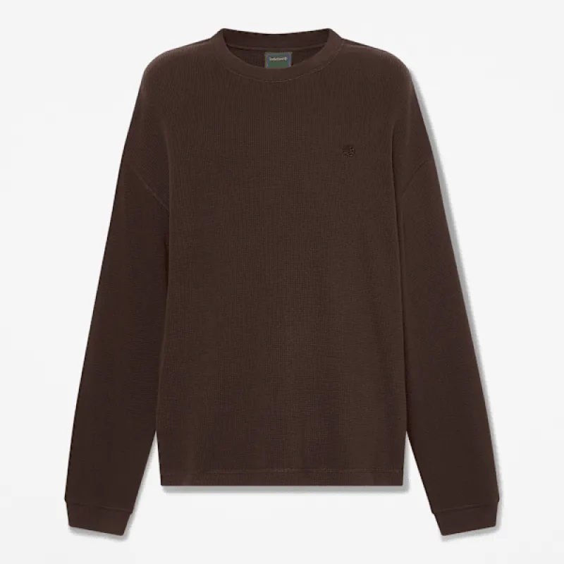 Timberland Men's Heavyweight Long-Sleeve Waffle T-Shirt made by Timberland