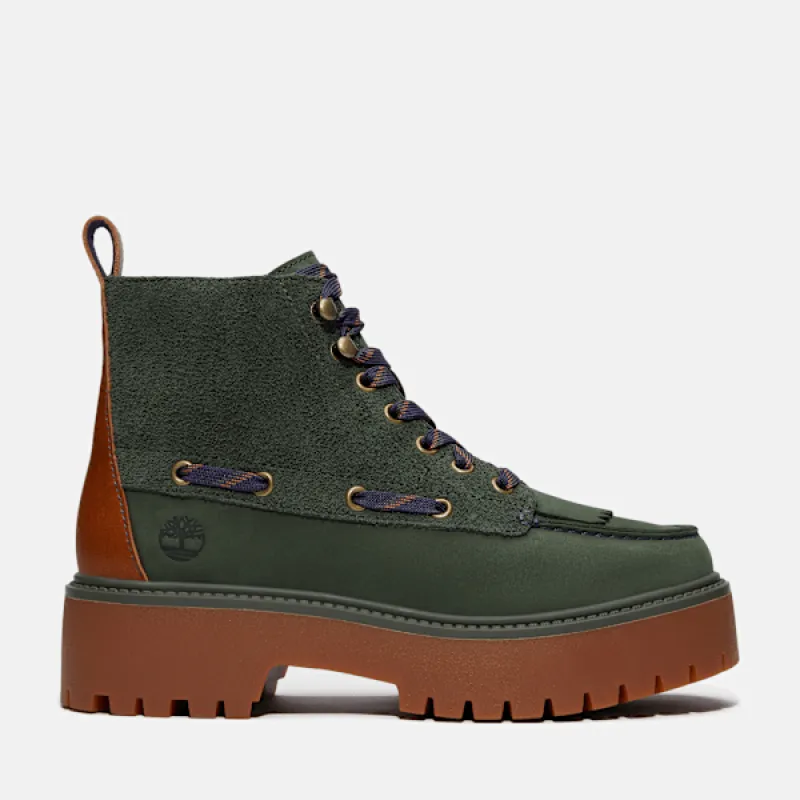Timberland Women’s Stone Street Platform Kiltie Boot made by Timberland