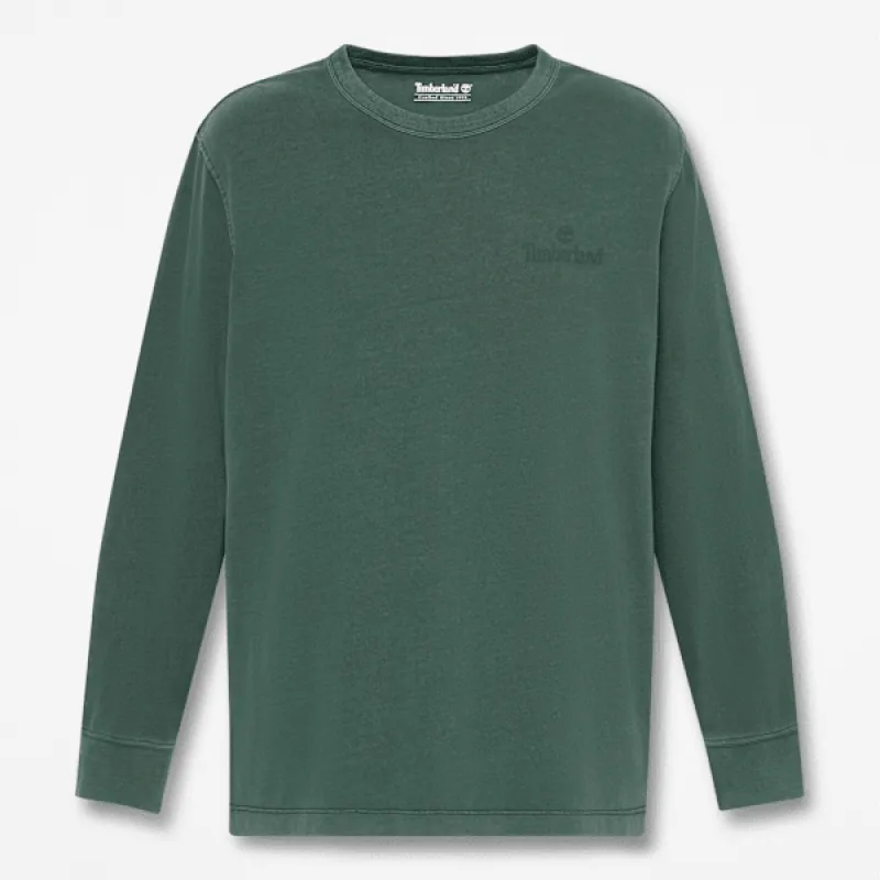 Timberland Men's South Cabot Garment Dye Long-Sleeve T-Shirt made by Timberland