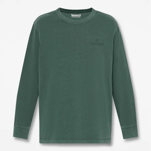 Timberland Men's South Cabot Garment Dye Long-Sleeve T-Shirt sold by Timberland