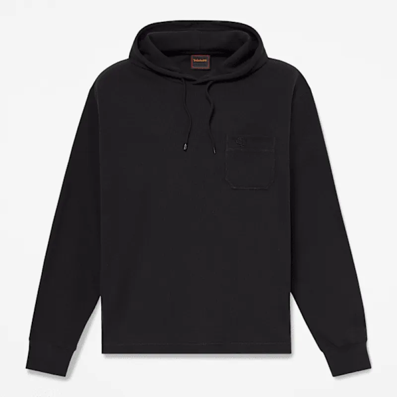 Timberland Men's Wharf River Waffle Hoodie made by Timberland