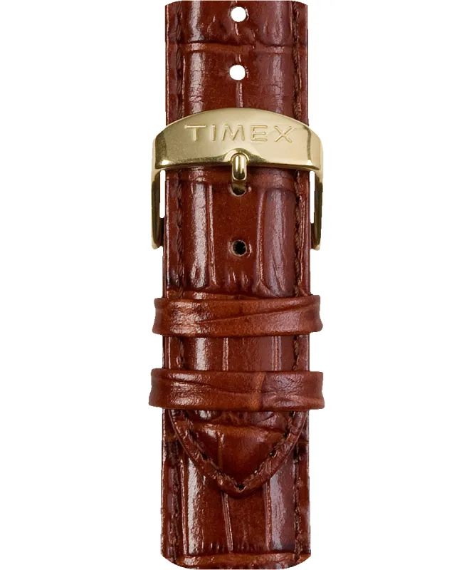 20mm Leather Strap sold by Timex