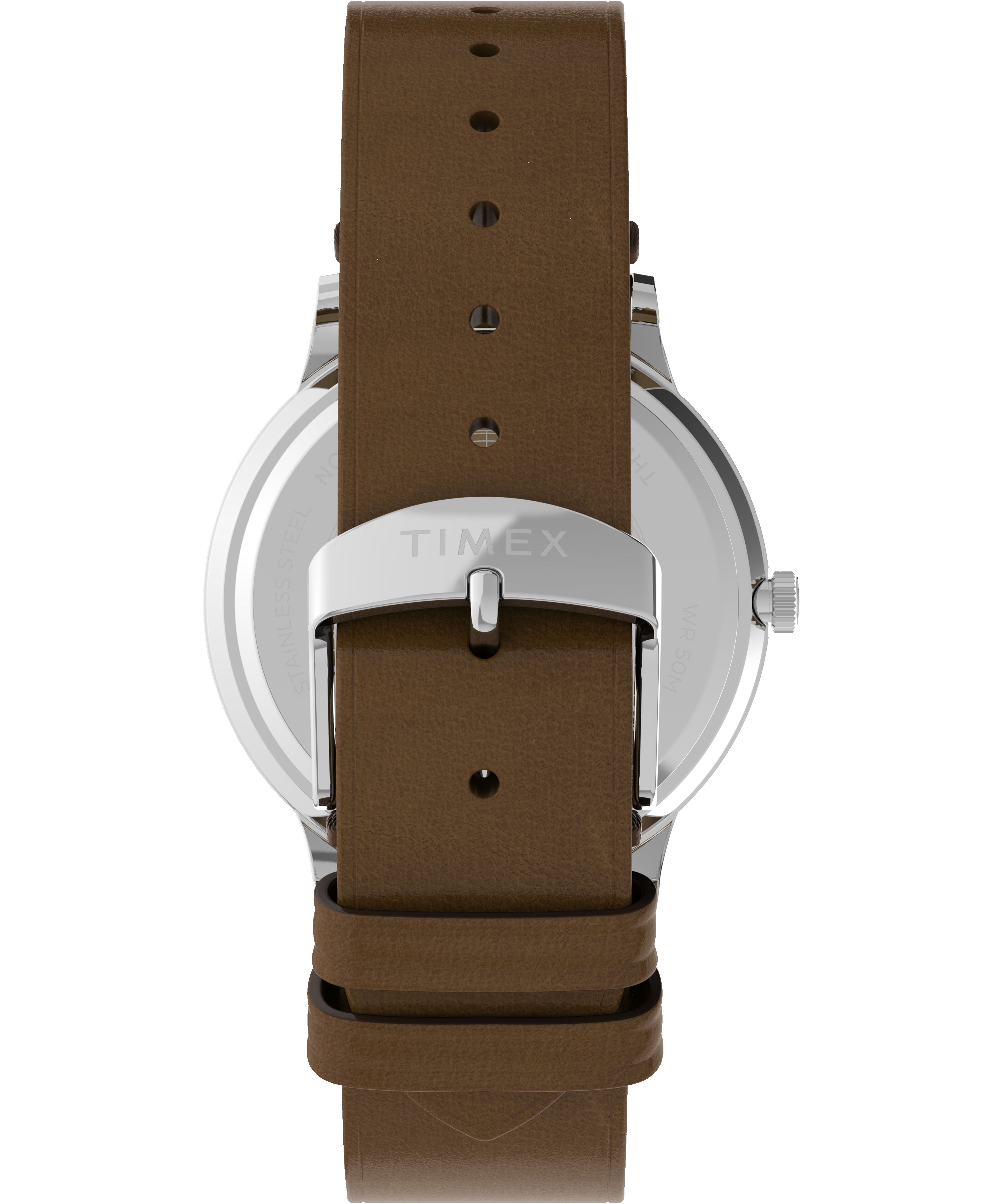 Waterbury Classic 40mm Leather Strap Watch sold by Timex product image thumbnail 3
