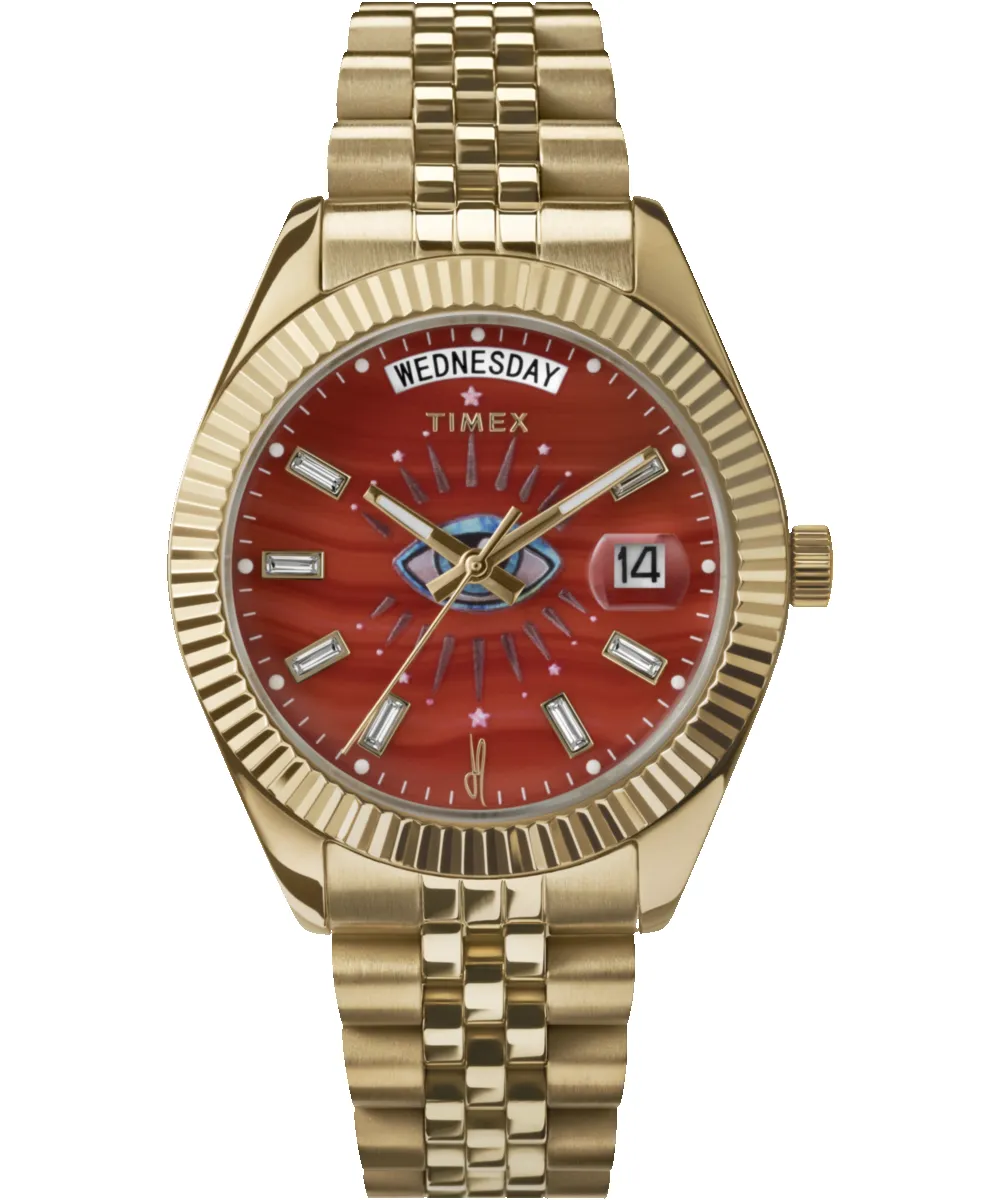 Timex x Jacquie Aiche 36mm Stainless Steel Bracelet Watch sold by Timex
