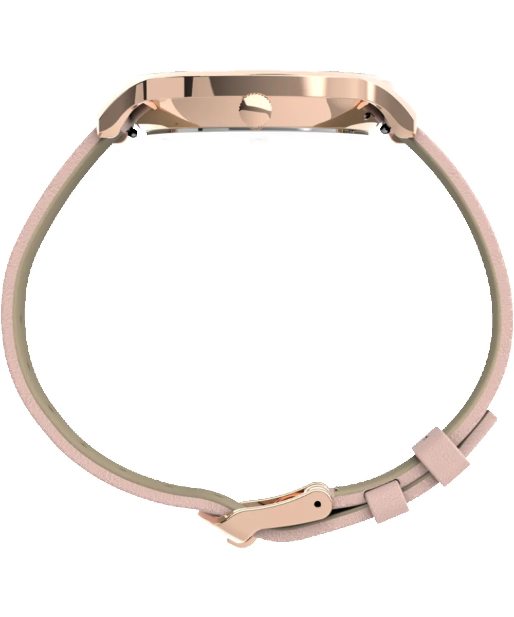 Transcend™ Multifunction 38mm Leather Strap Watch sold by Timex product image thumbnail 2