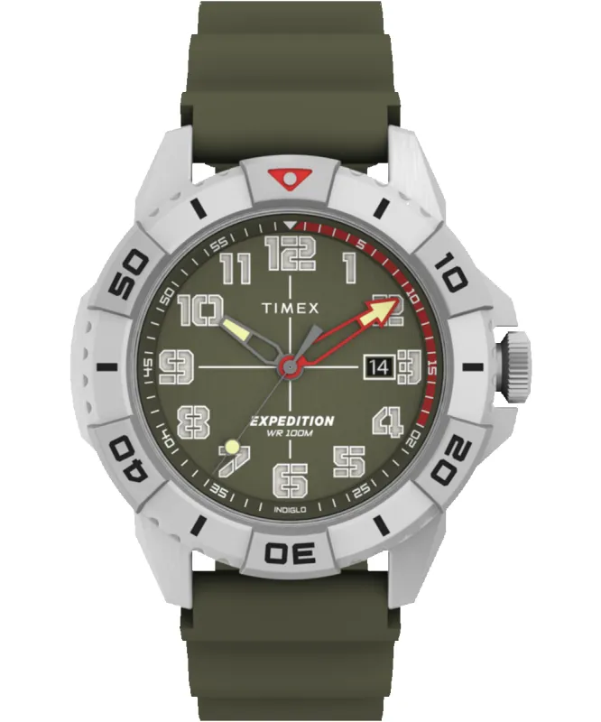 Expedition North® Ridge 41mm Silicone Strap Watch sold by Timex