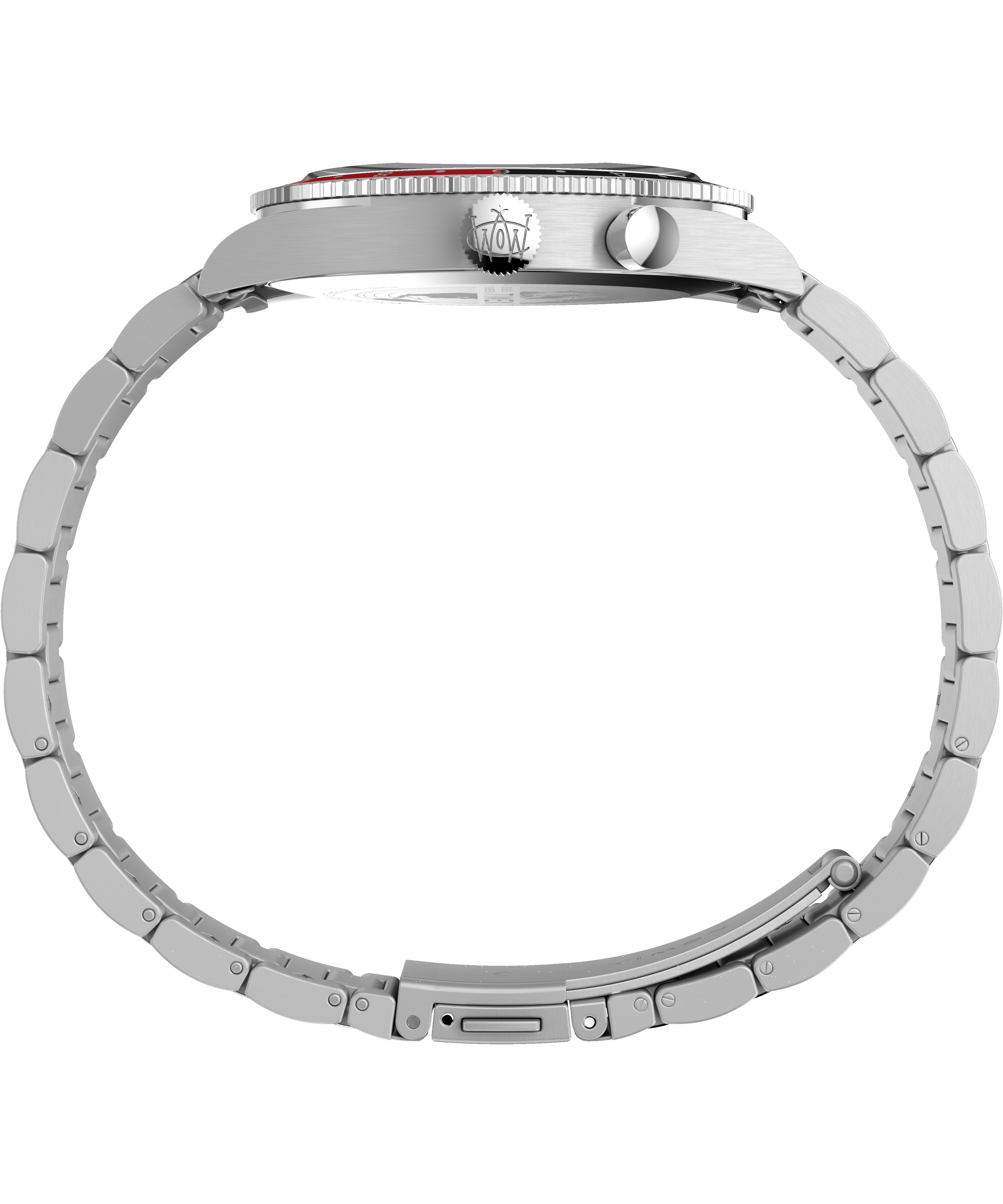 Waterbury Traditional GMT 39mm Stainless Steel Bracelet Watch sold by Timex product image thumbnail 2