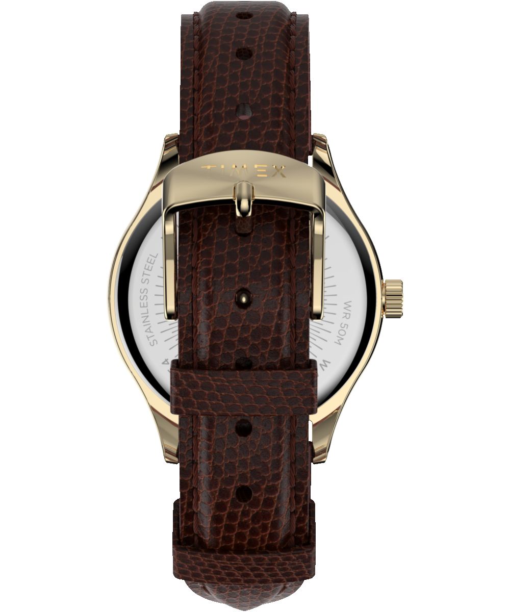 Waterbury Traditional 34mm Leather Strap Watch sold by Timex product image thumbnail 3